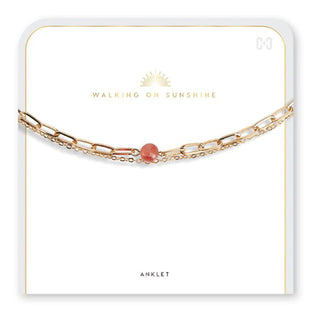 Coco + Carmen Walking on Sunshine Anklet