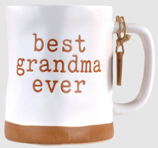 Simply Southern Stone Mug Best Grandma