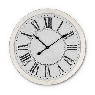 Metal & Wood Wall Clock