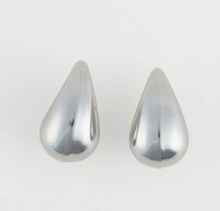 Howard's Narelle Waterproof Tear Drop Earrings Silver