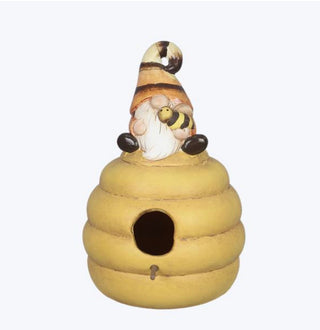 Beehive Gnome Birdhouse