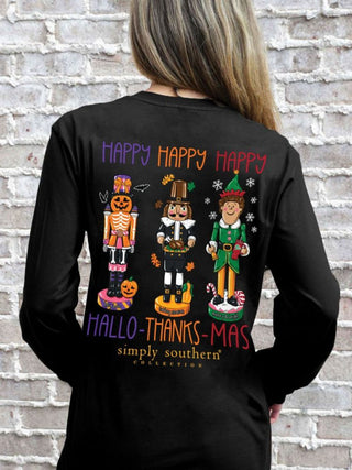 Simply Southern Long Sleeve Everything Black Medium