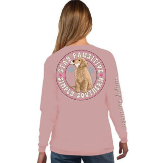 Simply Southern Bone Long Sleeve T-Shirt Suede