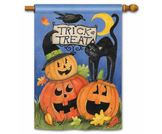 Trick or Treat Standard House Flag