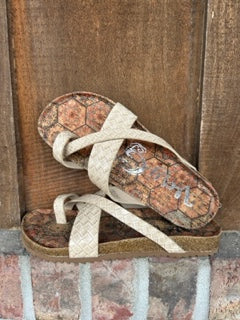 Very G Better Be Woven Sandals Nude