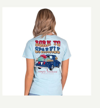 Simply Southern Sparkle T-Shirt Ice