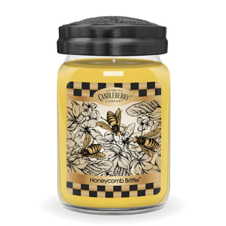 Candleberry Honeycomb Brittle 26oz Jar