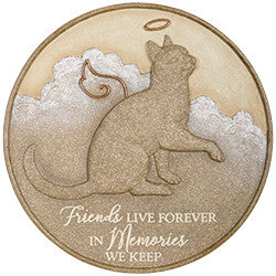 Cat Live Forever Memorial Stone