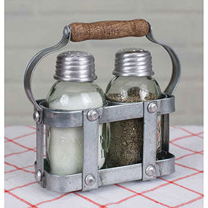 Milk Crate Salt & Pepper Holder
