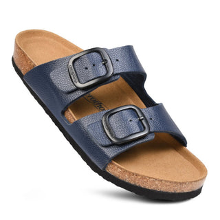 Aerothotic Arete Slide Sandal Navy 1107