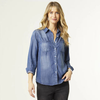 Coco & Carmen Camille Denim Button Up Denim