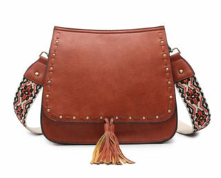 Jen & Co Bailey Crossbody with Guitar Strap M1970
