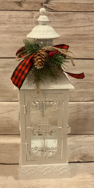 Metal Holiday Lantern Small