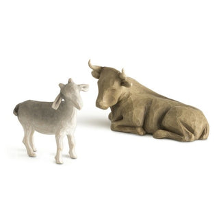 Willow Tree Ox & Goat