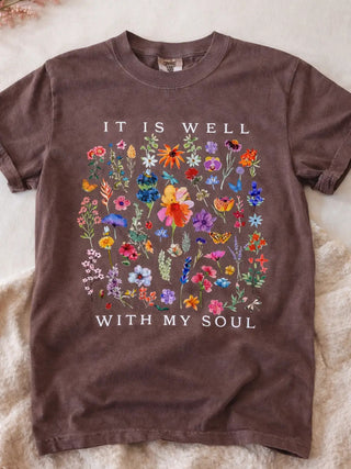 Top Notch It Is Well Graphic Tee