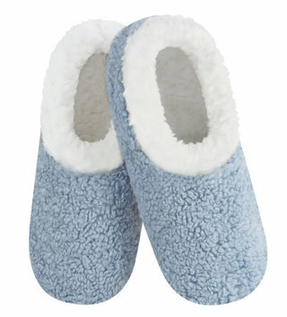Snoozies Sherpa Periwinkle