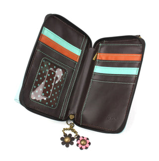 Chala Wallet Crossbody Flamingo Group Blue 850