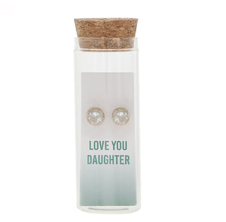 Love You Daughter Earrings