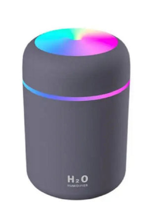 Zenana Colorful Portable Mini Humidifier Essential Oil Diffuser grey