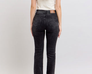 Judy Blue HW Tummy Control Bootcut Black Regular 88787