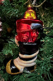 Fire Fighter Boot Ornament