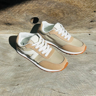 Very G Joel Lace Up Sneaker Taupe