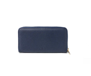 Kedzie Eclipse Zip Around Clutch Navy