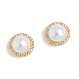 Whispers Gold Rope Pearl Earrings WN004145