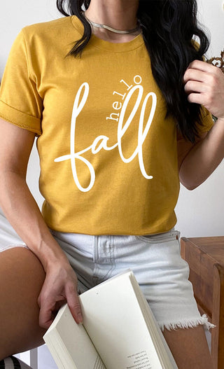 Kissed Apparel Hello Fall T-Shirt