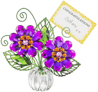 Two-Tone Daisy Posy Pot ACRY-642