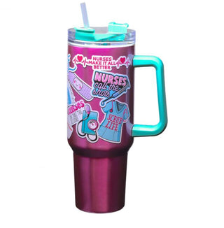 Nurse Sticker Stainless Mug 40oz