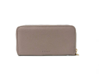 Kedzie Eclipse Zip-Around Clutch Gray