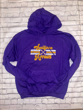 Sullivan Arrows Hoodie Purple