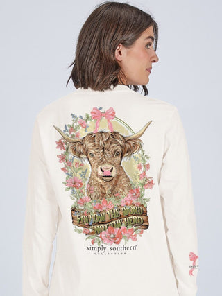 Simply Southern Long Sleeve Tee Herd Linen