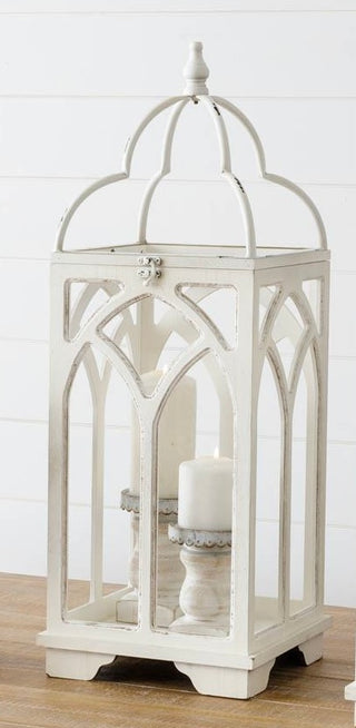 White Cathedral Lantern Large