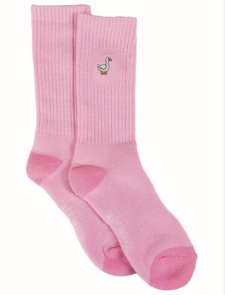 Simply Southern Embroidered Socks Goose