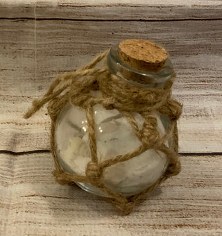 Glass Bottle w/Sand Ornament