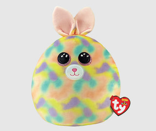 Ty Squish A Boo Furry the Easter Pastel Bunny