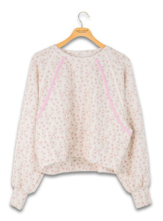 Simply Southern Lounge Pullover Blush Flower