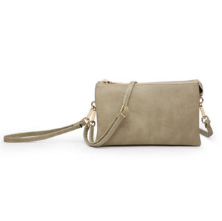 Jen & Co  Riley Crossbody Light Grey M013