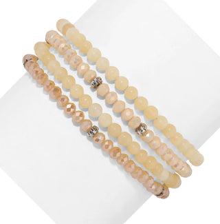 My Fun Colors Spiritual Gemstone Bracelet Honey Onyx