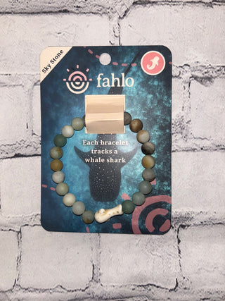 Fahlo Whale Shark Bracelet Sky Stone