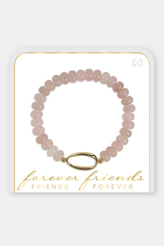 Coco+Carmen Forever Friends Stretch Bracelet Blush