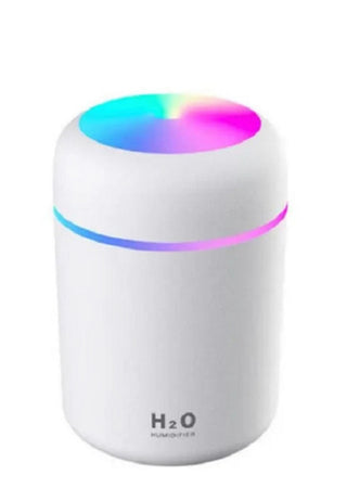 Zenana Colorful Portable Mini Humidifier Essential Oil Diffuser White