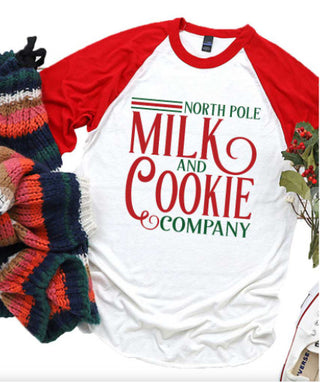 North Pole Milk & Cookie Company Graphic T-Shirt