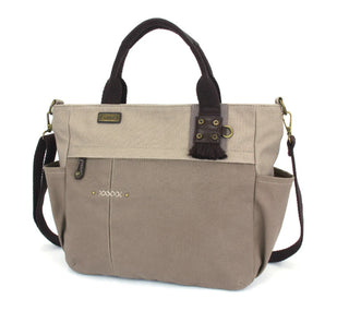 Chala 930 Multi Pocket Tote Dark Gray