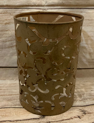 Verde Scroll Candle Sleeve