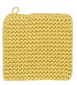 Crochet Pot Holder Yellow