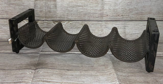 Rustic Metal Wine Bottle Holder