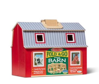 Melissa & Doug Fold & Go Wooden Barn